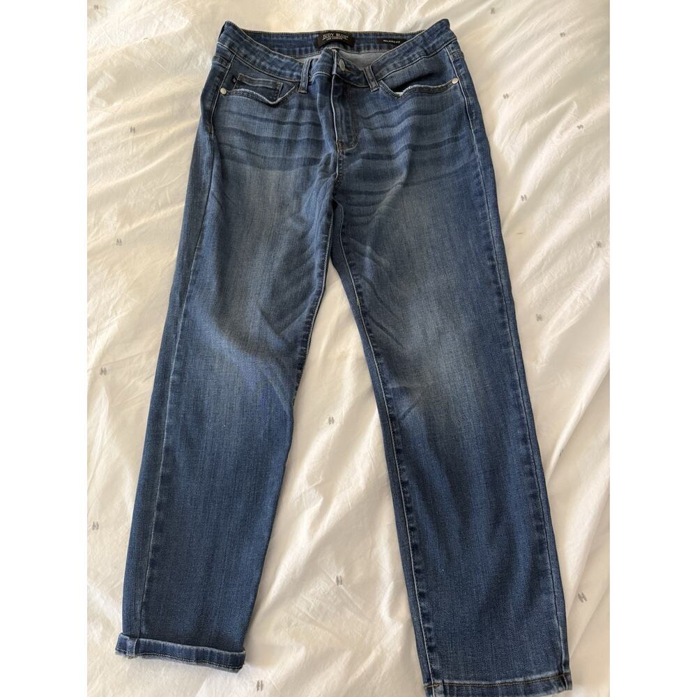 Judy Blue Women's Straight Leg Jeans - Blue